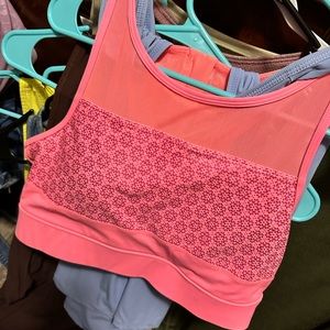 Zyia Active Neon Coral All-Star Bra